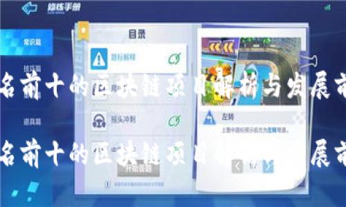 全球排名前十的区块链项目解析与发展前景展望

全球排名前十的区块链项目解析与发展前景展望